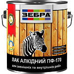 Лак   ПФ-170 0,75кг Зебра