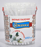 СВІЖАНКА   палички  в стакані  100шт  4016