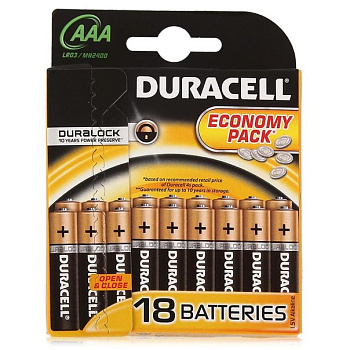 DURASELL  Basic  батар. ААА   LR3 18шт