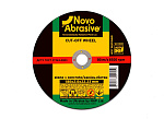 Диск відрізний по металу  125*1,2*22  Novoabrasive