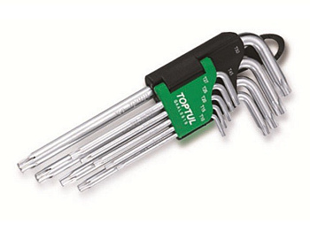 Набір ключів TORX 9 шт Т10-Т50