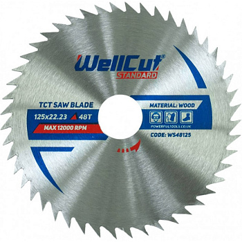 Алмазний диск  Wellcut Standart 125*48Т*22