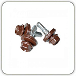 Шуруп 4,8*19  Ral 8004