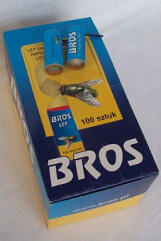 Ліпучка стрічка кругла від мух  BROS 1428