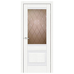 Дверіі ПВХ ТМ DOORS C070 80 дуб меренго скло