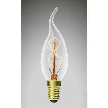 Лампа Eurolamp  свічка на вітру  40W E14 2700К