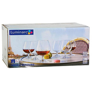 Luminarc набір келихів French 250мл коньяк 6шт