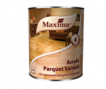 Лак паркет глян. акріловий Acrylic parquet varnish"Максіма" 0,75л