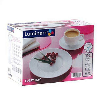 Luminarc сервіз столовий Everyday 18пр