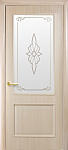 Двері ПВХ  ВІЛЛА 80 ясень Р1