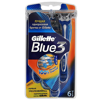 BLUE 3  станок однор. 6шт.