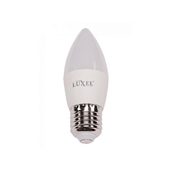 Лампа LED C37 230V 6w 520Lm E27 4000K свічка Еко Luxel (047-NE)