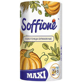 Soffione рушники целюл на гільз 1рул