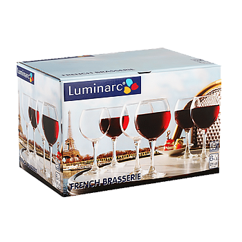 Luminarc набір келихів French 210мл вино 6 шт 