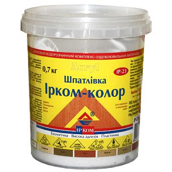 Шпаклівка "Ірком" дуб 0,7кг