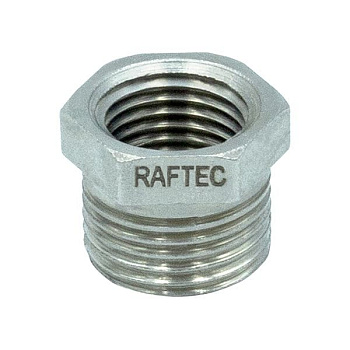Футорка 1/2В*3/4Н нікель Raftec