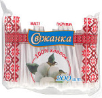 СВІЖАНКА   палички ватні 200шт
